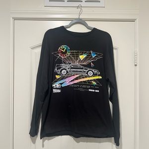 Back to the Future Long Sleeve Tee